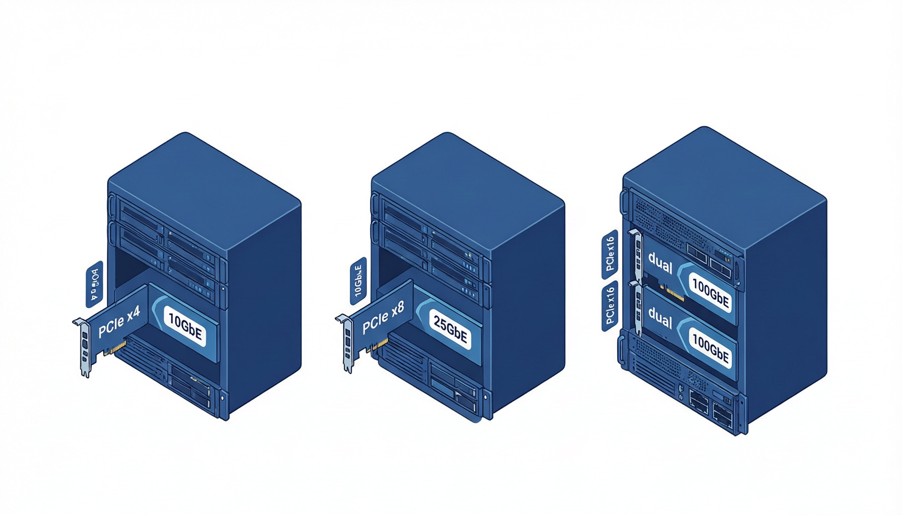 Server NIC deployment scenarios