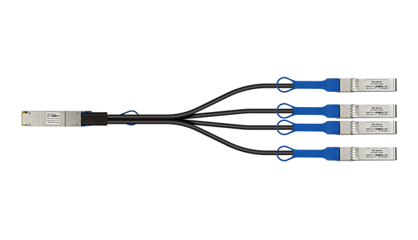 QSFP+-4xSFP+-DAC-3m view 3