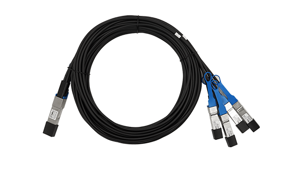 QSFP+-4xSFP+-DAC-3m view 2